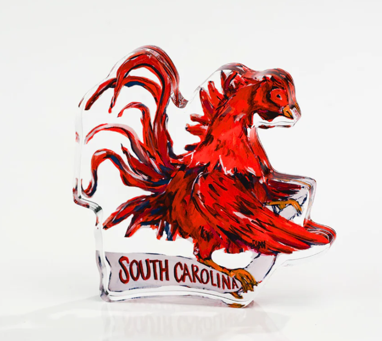 Lauren Dunn Acrylic Gamecock