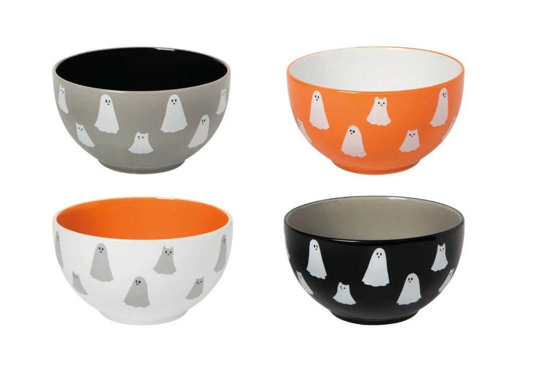 Ghost Bowls- Set of 4
