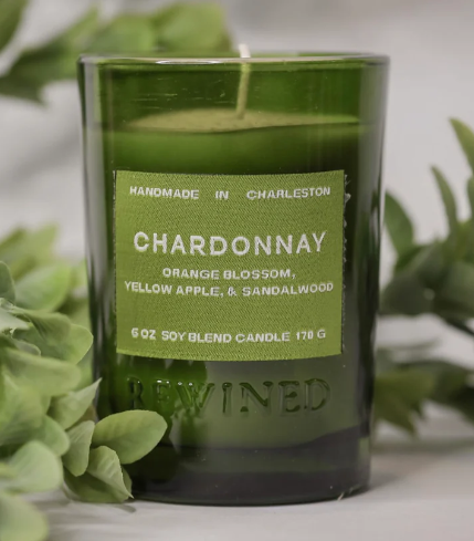 Rewined Chardonnay Candle