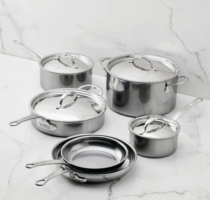 NanoBond Stainless Steel 10-Piece Set