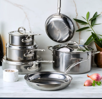 NanoBond Stainless Steel 10-Piece Set