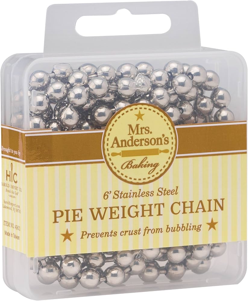 Stainless Steel Pie Weight Chain- 6'