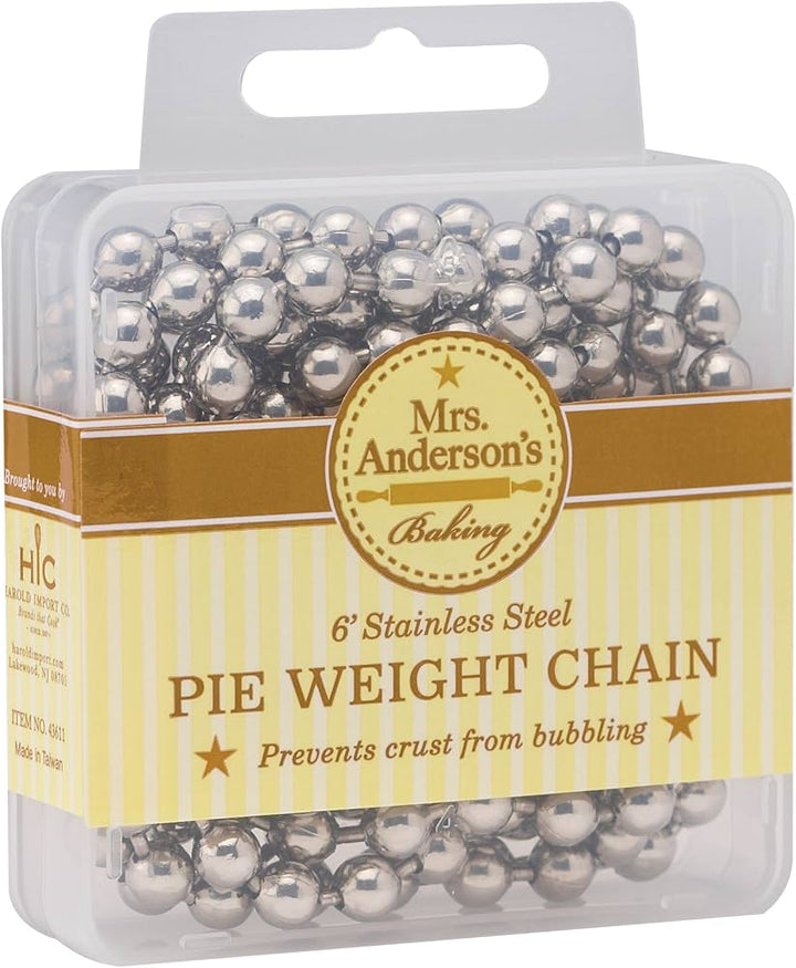 Stainless Steel Pie Weight Chain- 6'