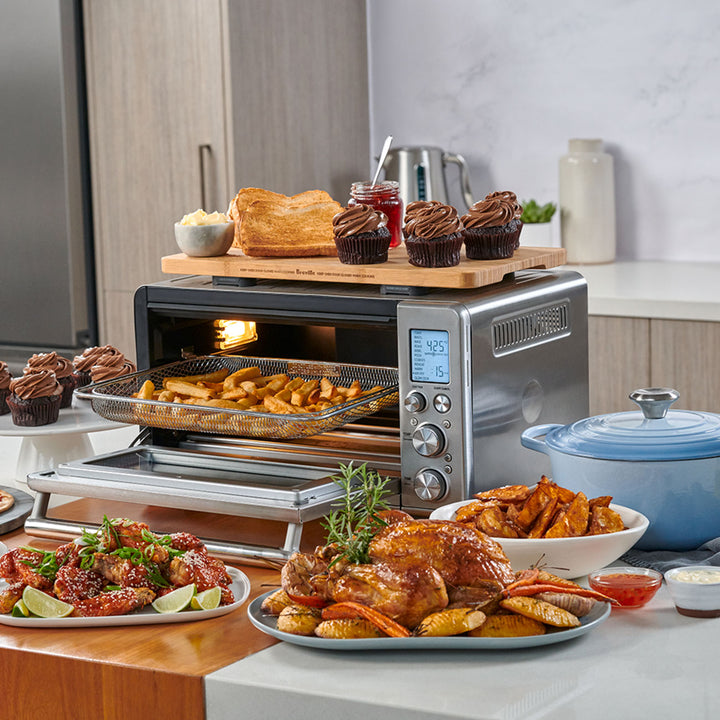Breville- Smart Oven Air Fryer: Brushed Stainless Steel