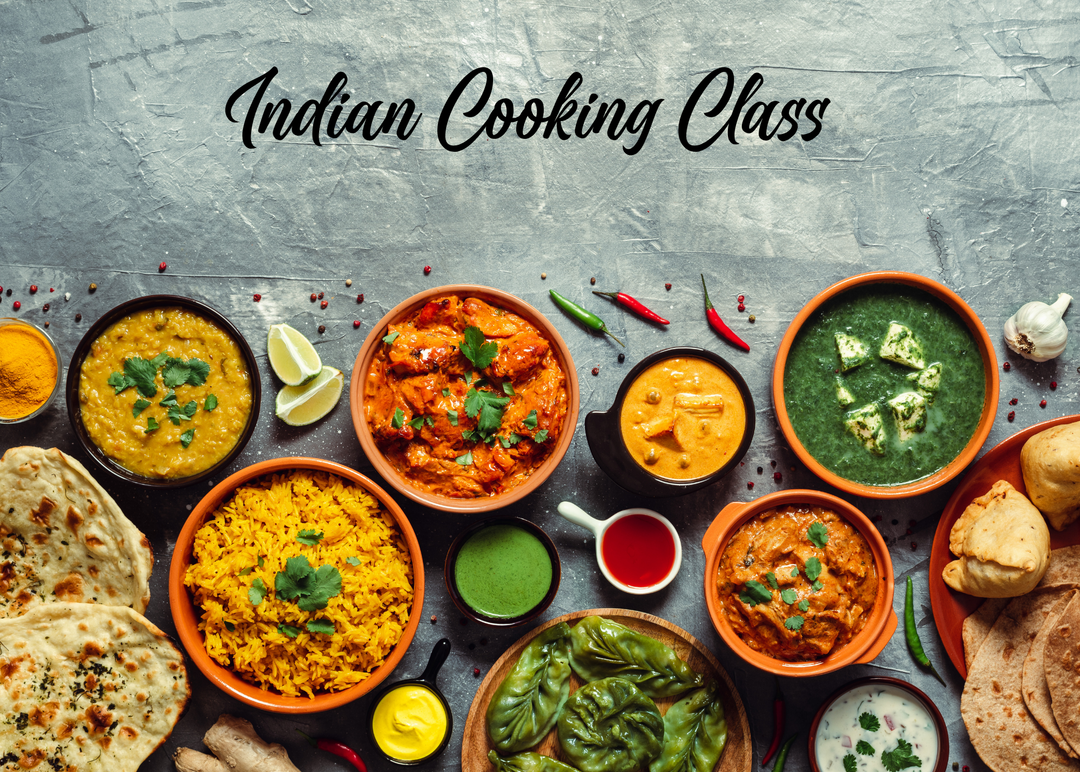 Indian Cooking Class 8/10/2026 6pm