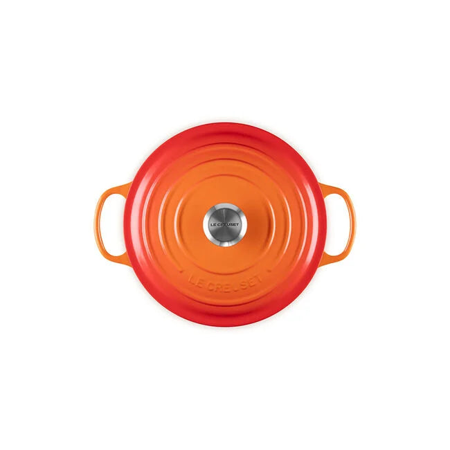 Le Creuset 5.5 Quart Round Dutch Oven in Flame