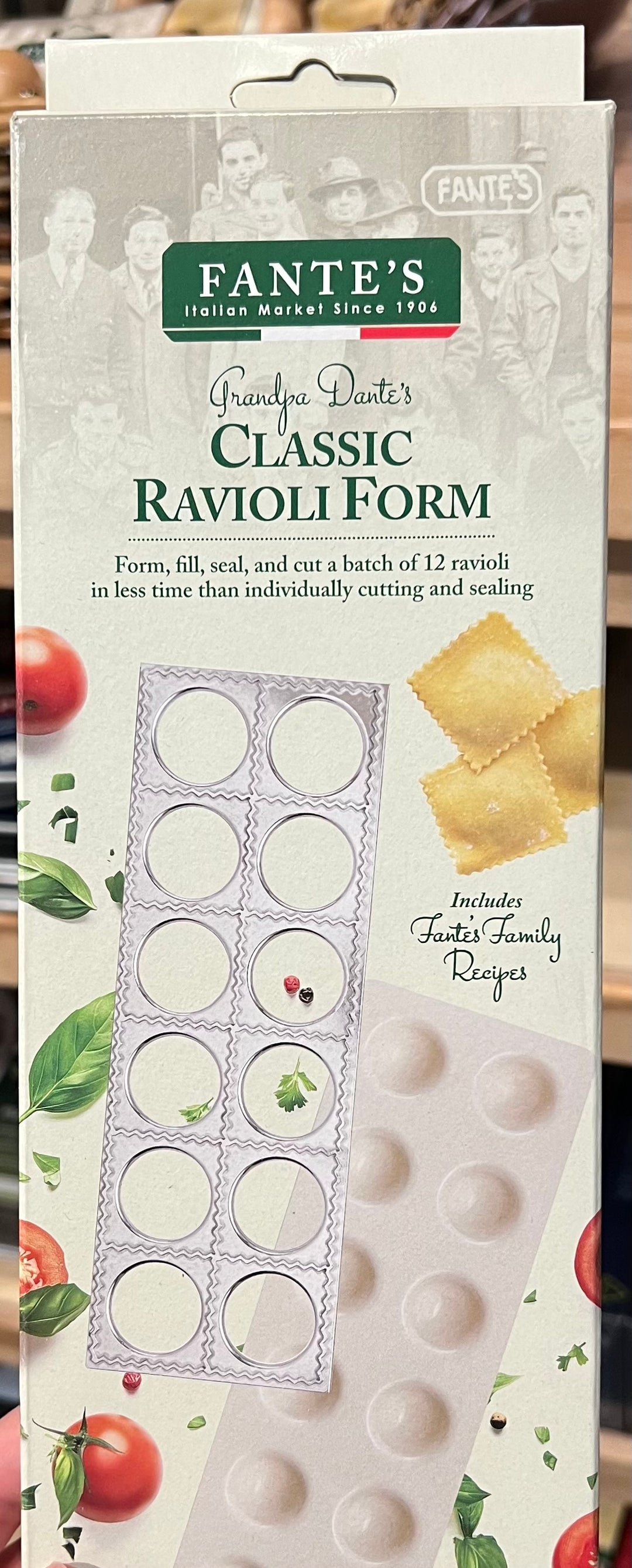 Classic Ravioli Form