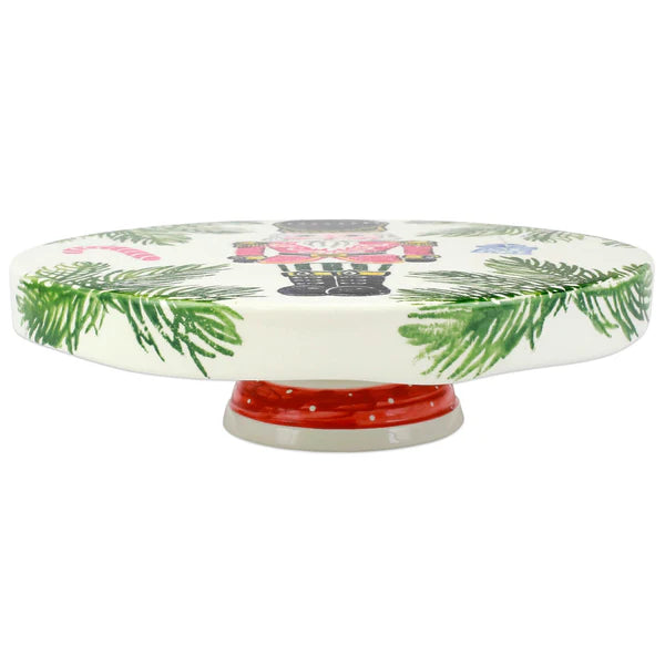 VIETRI Nutcrackers Cake Stand