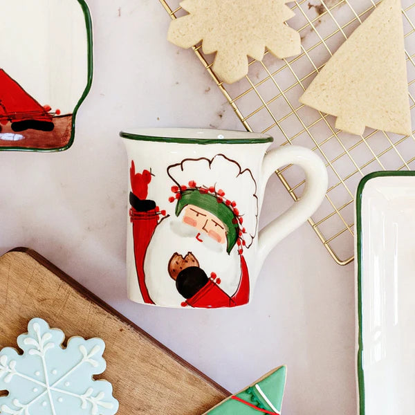 VIETRI Old St. Nick 2025 Limited Edition Mug
