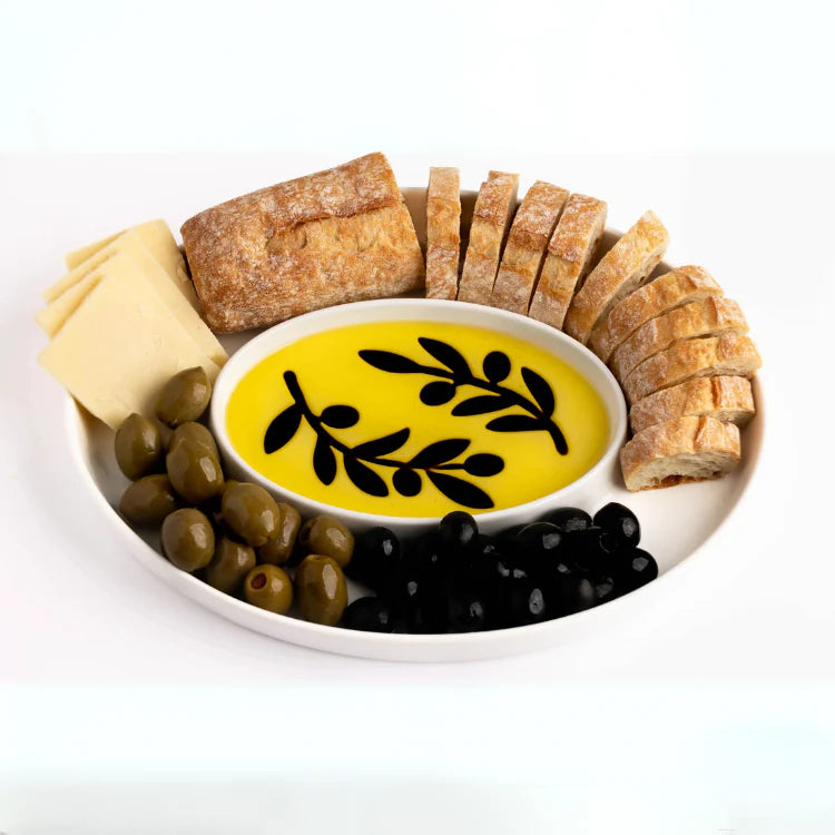Jeanne Fitz Olive Oil & Vinegar Dipping Tray