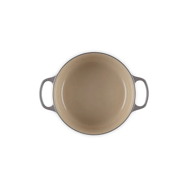 Le Creuset 5.5 Quart Round Dutch Oven in Oyster
