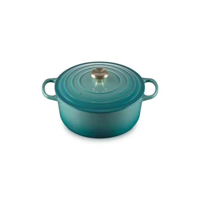 Le Creuset 5.5 Quart Round Dutch Oven in Riviera