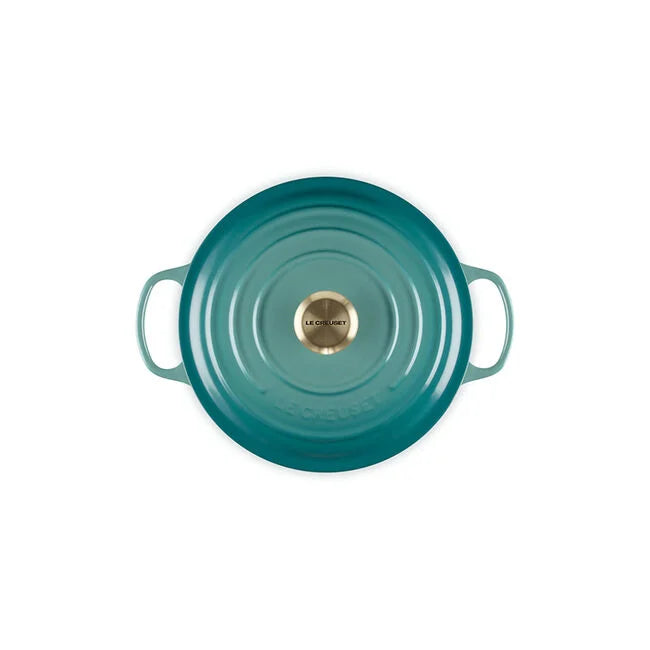 Le Creuset 5.5 Quart Round Dutch Oven in Riviera
