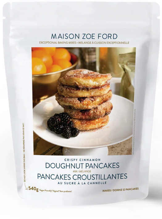 Crispy Cinnamon Doughnut Pancake Mix- Maison Zoe Ford