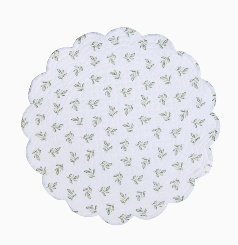 Lana Palms Floral Placemat-Round