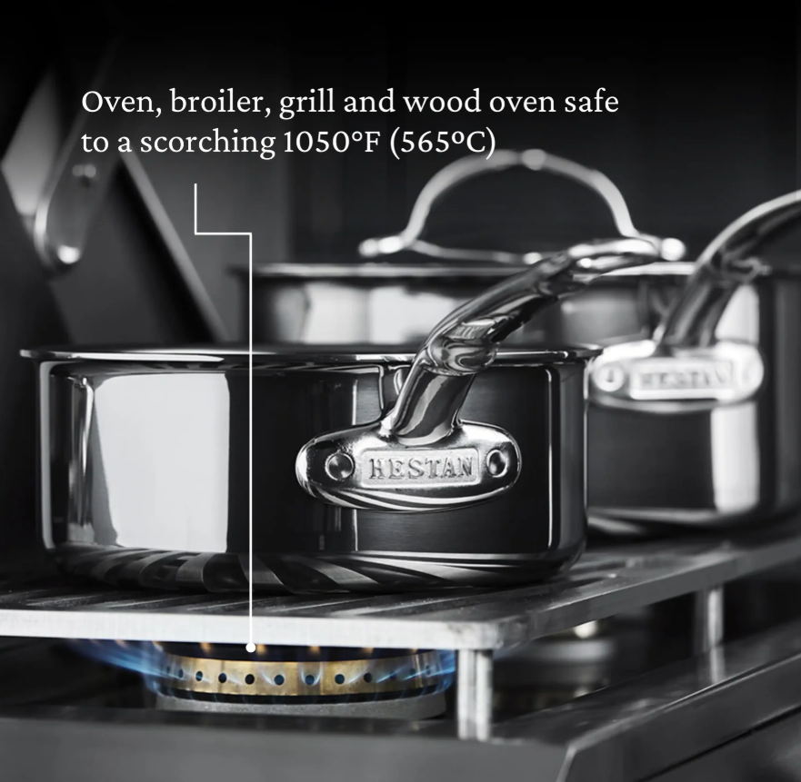 NanoBond Stainless Steel 4qt. Saucepan