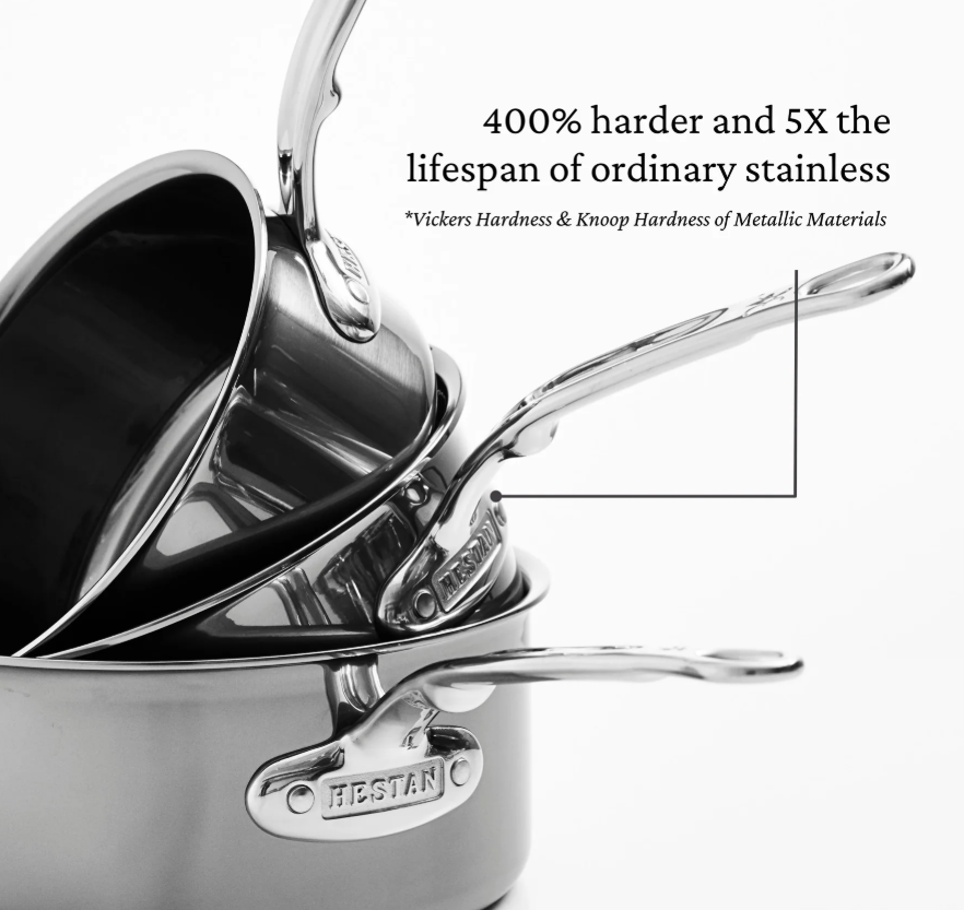 NanoBond Stainless Steel 4qt. Saucepan