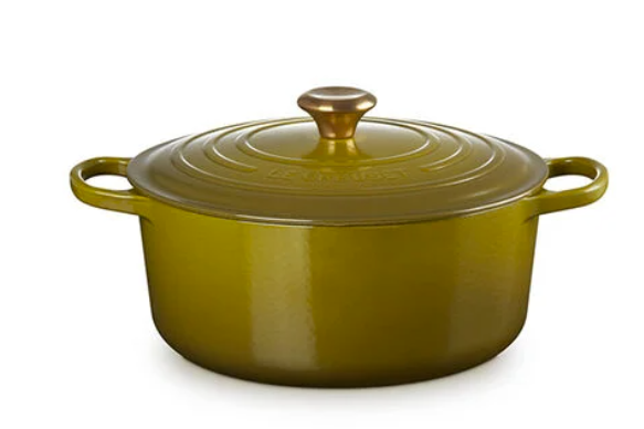 7.25qt Round Dutch Oven: Olive