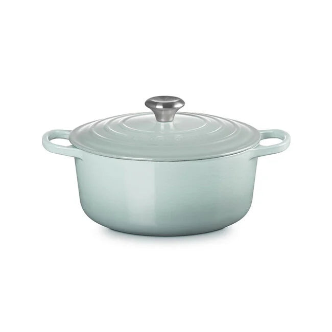 Le Creuset 5.5 Quart Round Dutch Oven in Sea Salt