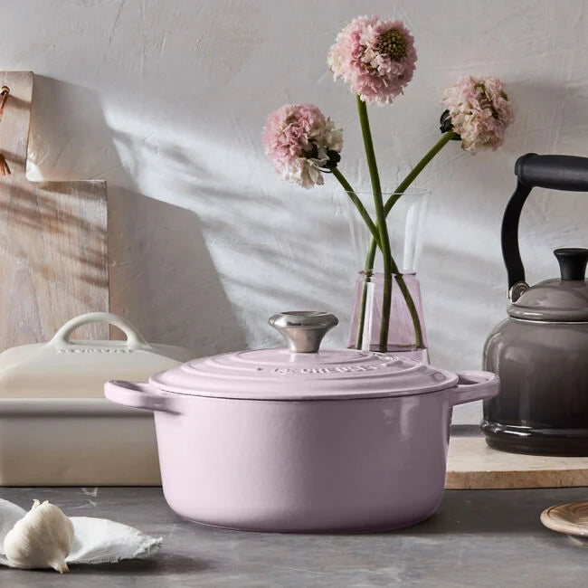 Le Creuset 5.5 Quart Round Dutch Oven in Shallot