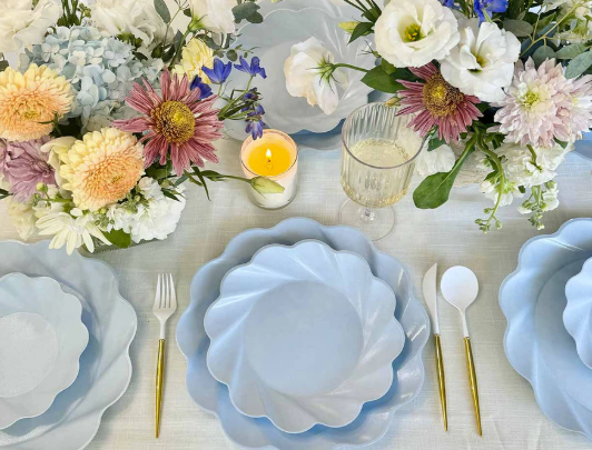 Eco Dinner Plate- Sky Blue