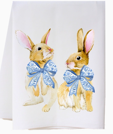 Bunny & Bow Towel
