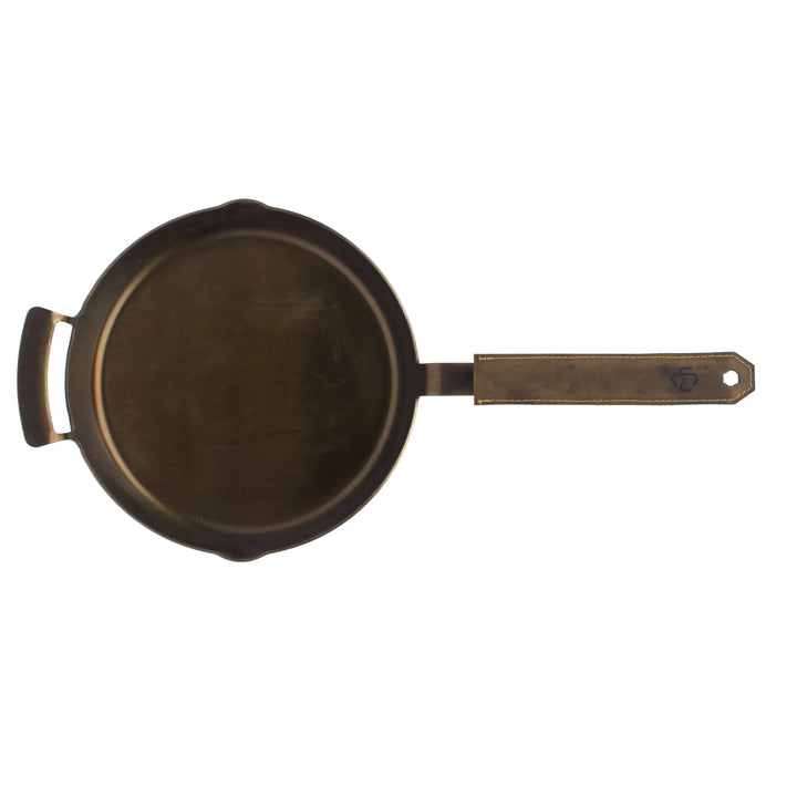 Cast Away Carbon Leather Skillet Handle Sleeve, 10/12-Inch