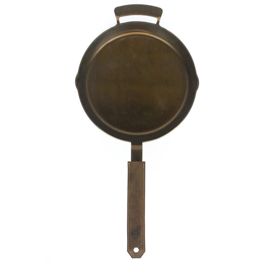 Cast Away Carbon Leather Skillet Handle Sleeve, 10/12-Inch