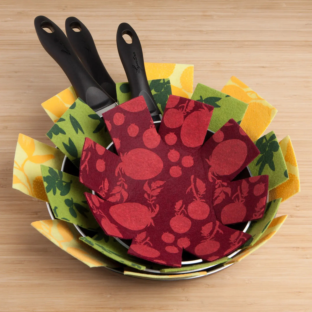 Danica Mediterranean Pan Protectors, Set of 3