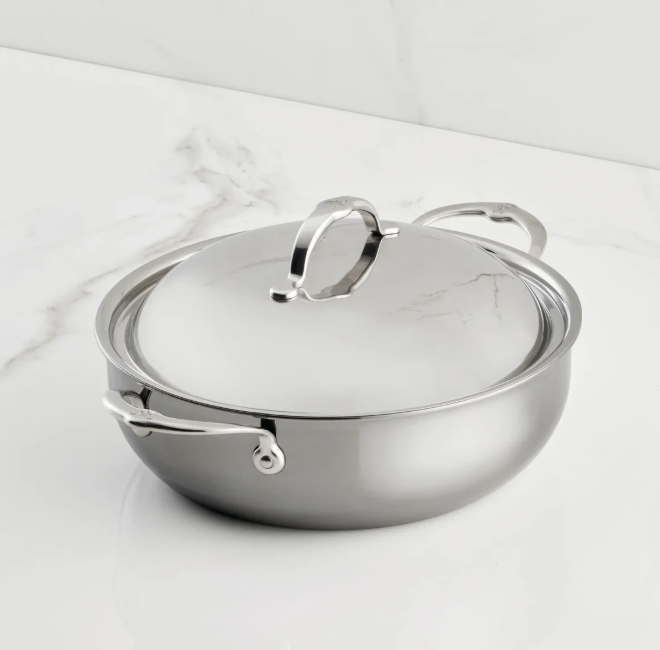 NanoBond Stainless Steel 5qt Dutch Oven with Lid