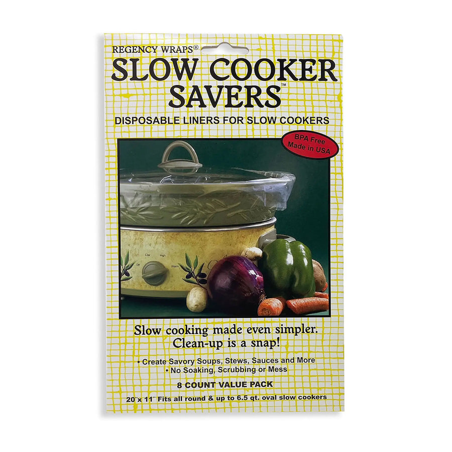 HIC disposable slow cooker liners, pack of 8