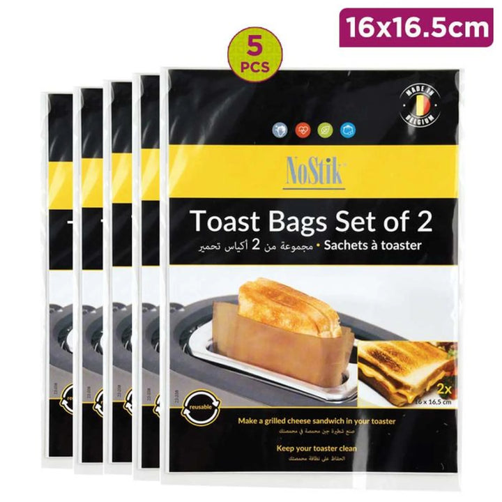ICB NoStik Toast & Grill Bags, Black