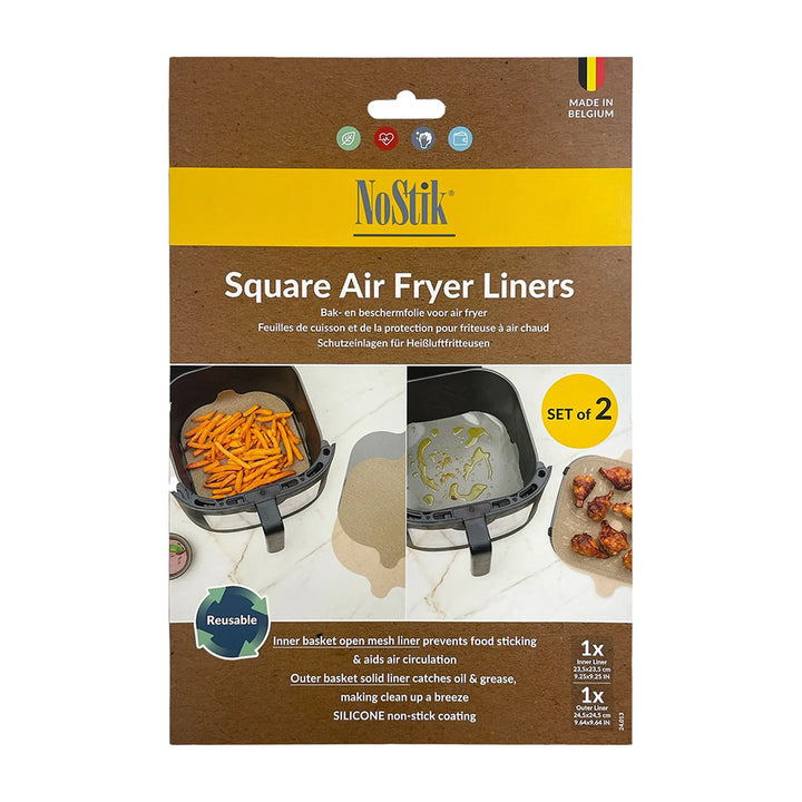ICB Silicone Air Fryer Liner, Set of 2