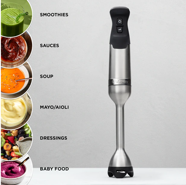 Vitamix: White 5- Speed Immersion Blender