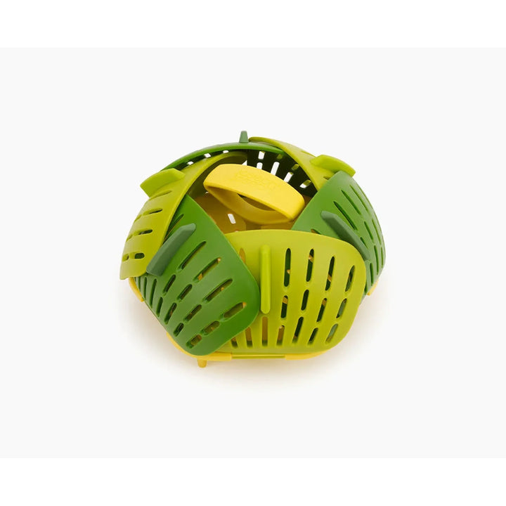 Joseph Joseph Bloom folding steamer basket, green
