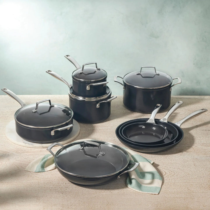 Le Creuset Essential Non-Stick Ceramic 13-Piece Cookware Set