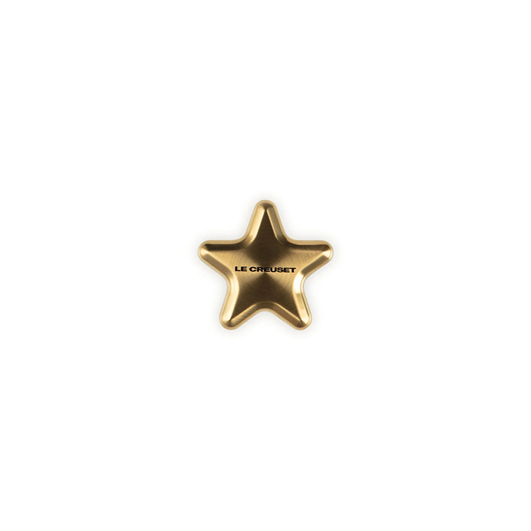 Le Creuset gold star knob, 37mm, small