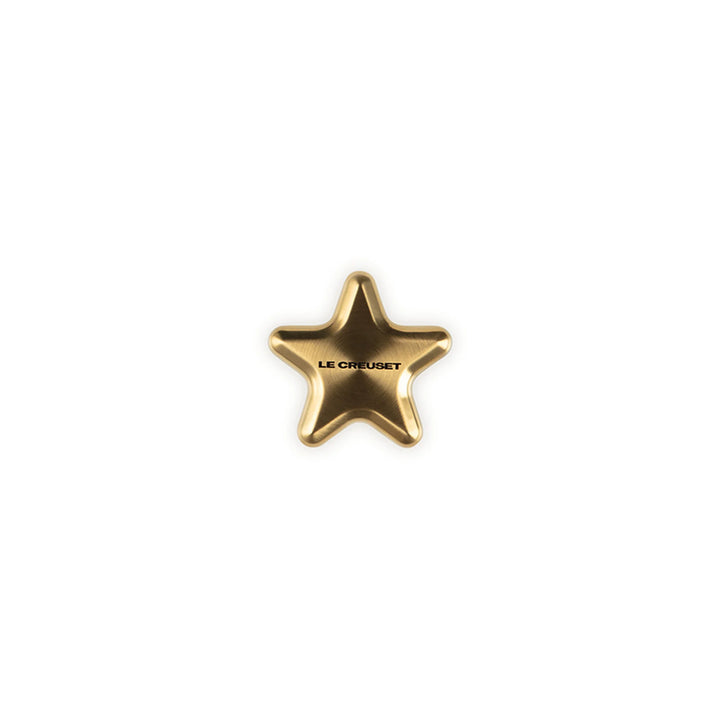 Le Creuset gold star knob, 37mm, small