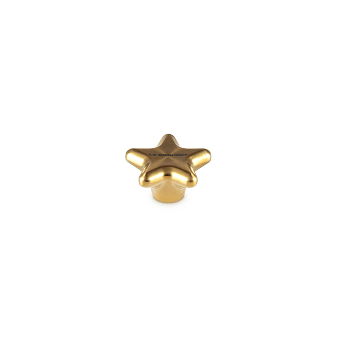 Le Creuset Gold Star Heart Knob, Small (37mm)