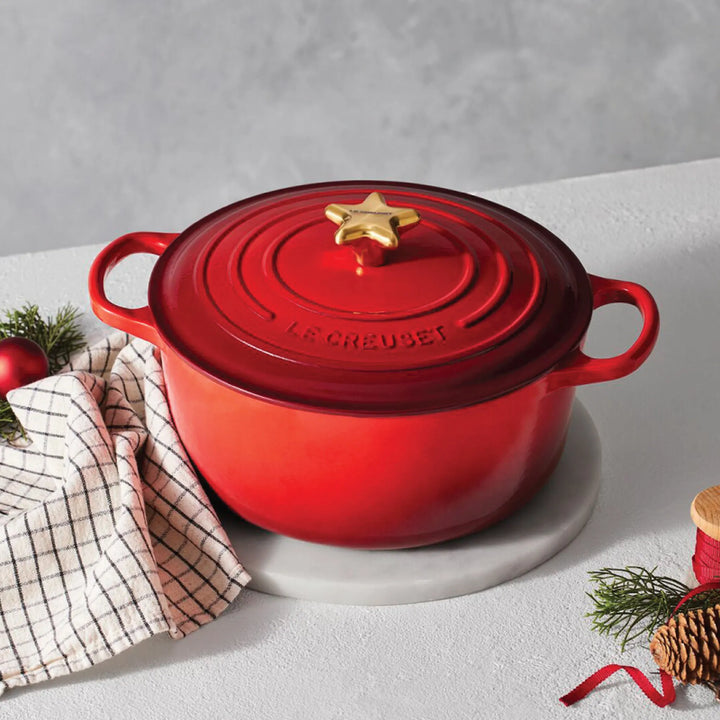 Le Creuset Gold Star Heart Knob, Small (37mm)