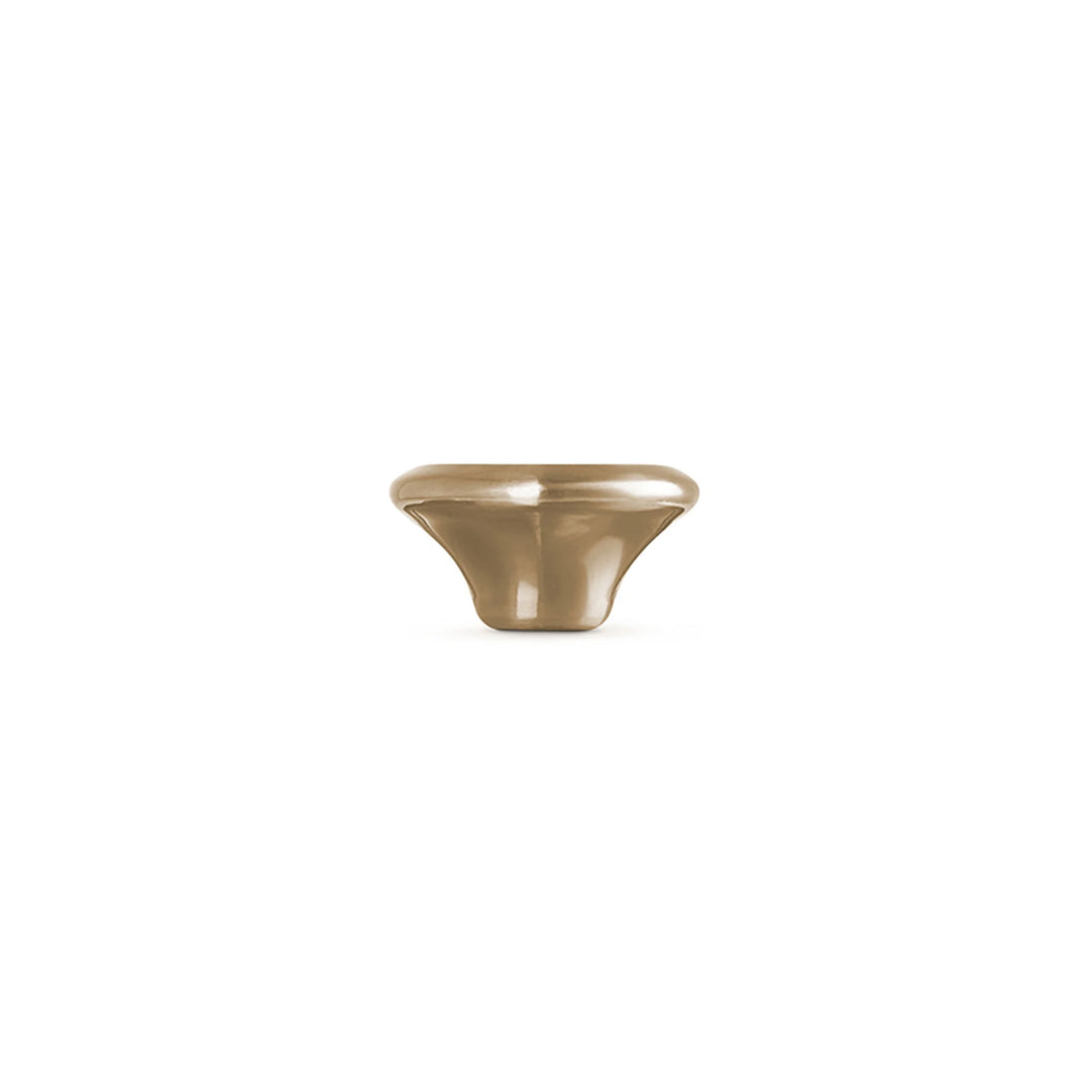 Le Creuset Light Gold Heart Knob, Medium (47mm)