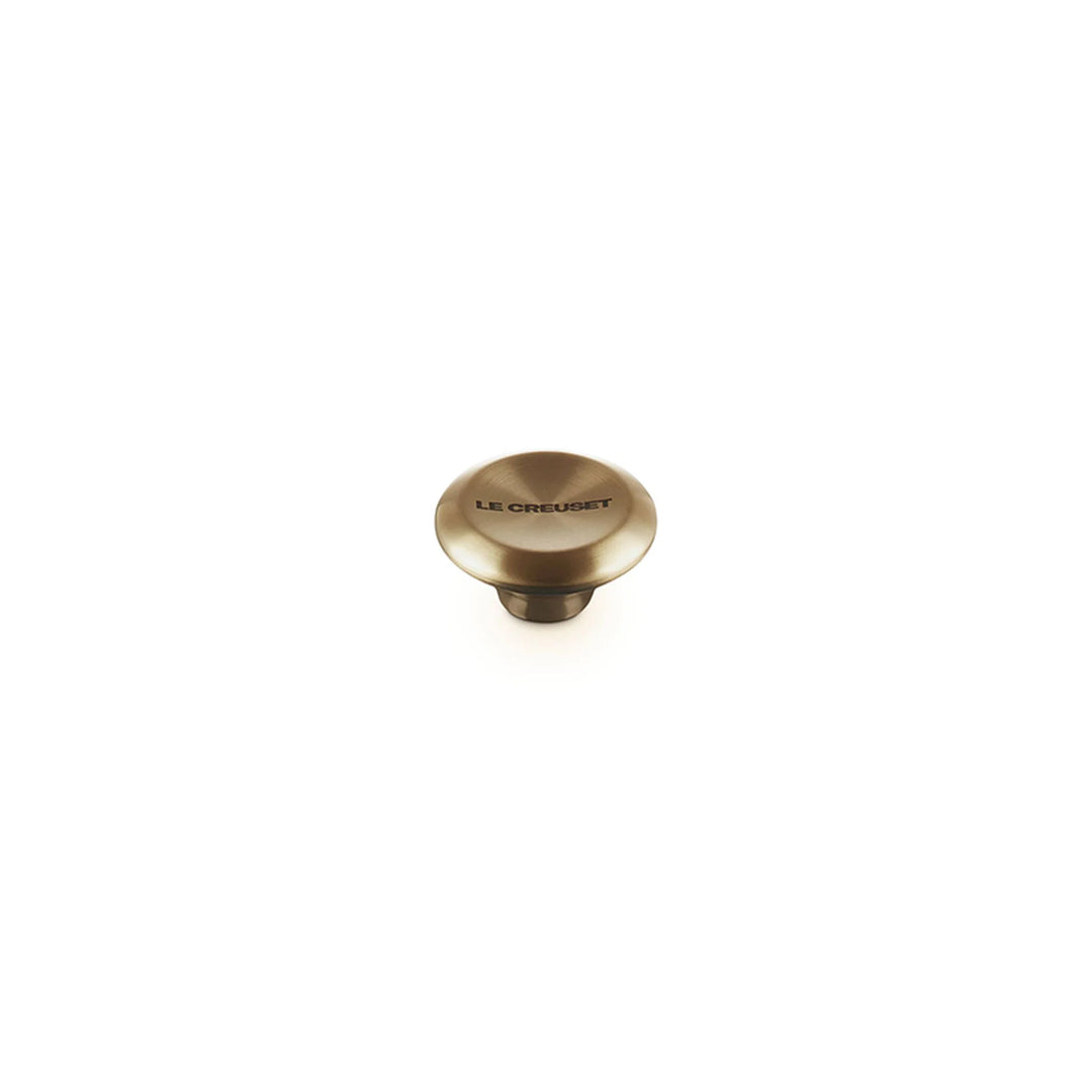 Le Creuset light gold knob, 37mm, small