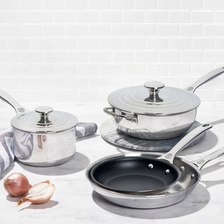 Le Creuset Signature Stainless Steel 6-Piece Cookware Set