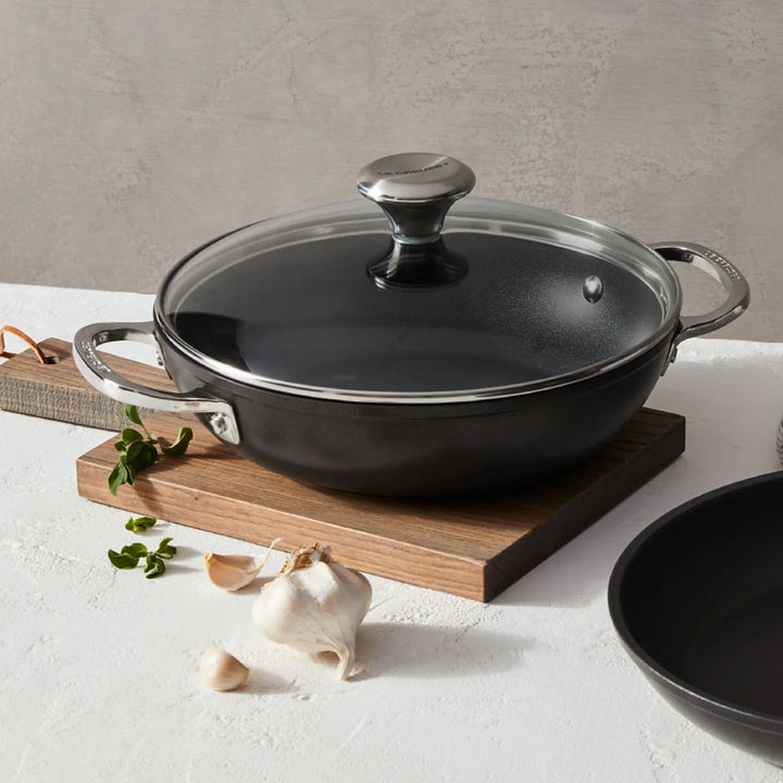 Le Creuset Toughened Non-Stick PRO 3-Piece Set, Fry Pan & Braiser