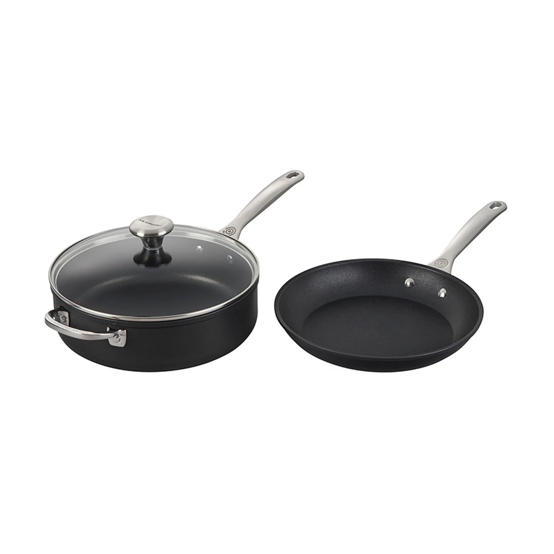 Le Creuset Toughened Non-Stick PRO 10-inch fry pan and 4.25-quart sauté pan set