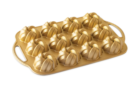 75th Anniversary Braided Mini Bundt® Pan- Nordic Ware