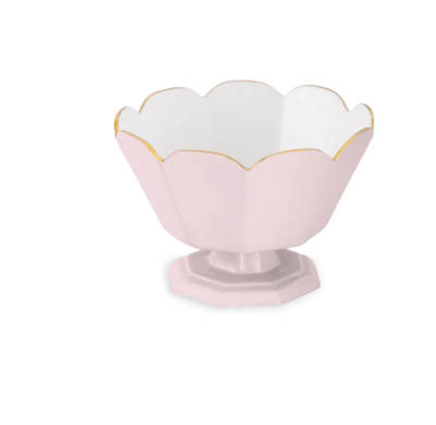 Encanto Pedestal: Pink & White- Beatriz Ball