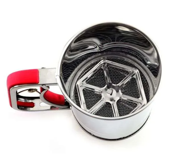 Stainless Steel 3 Cup Flour Sifter