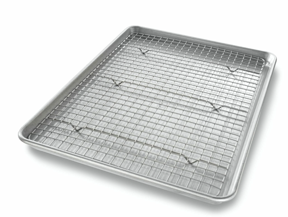 Half Sheet Pan & Baking Rack Set- USA Pans