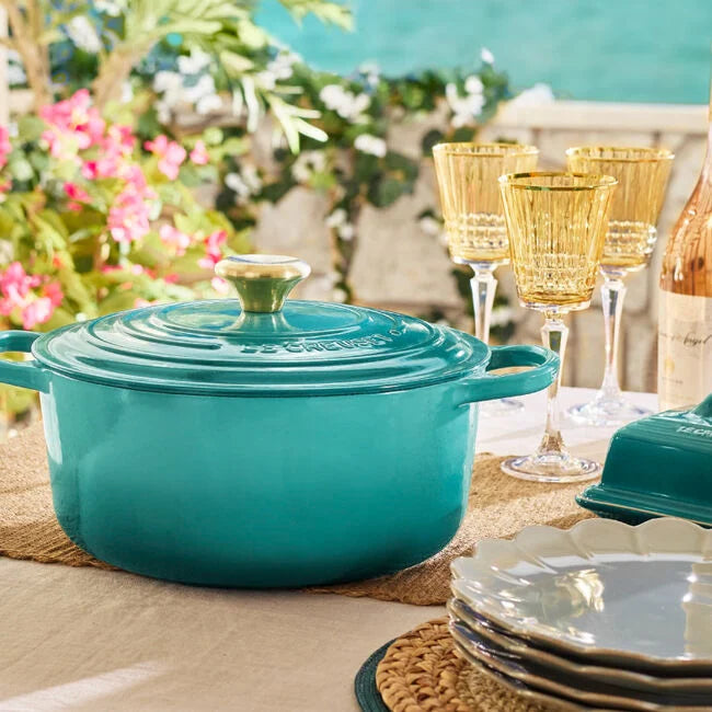 Le Creuset 7.25 Quart Round Dutch Oven in Riviera